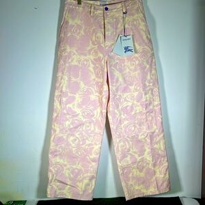 NWT- Burberry Pink Rose Jeans